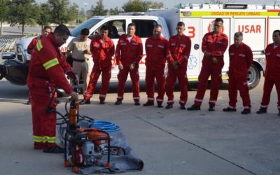Paramédicos de Cruz Verde se suman a la Unidad USAR Zapopan