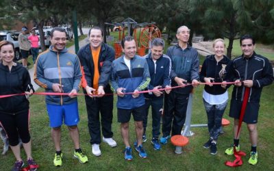 Entrega Zapopan gimnasio al aire libre para fomentar la apropiación del espacio público