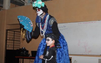 Conmemora Zapopan Día de Muertos en la primaria comunitaria de la colonia Jardines de la Providencia