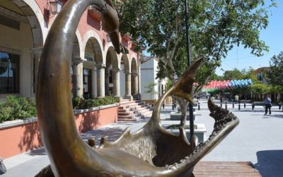 Llega a Zapopan nueva escultura que se suma a la galería urbana interactiva