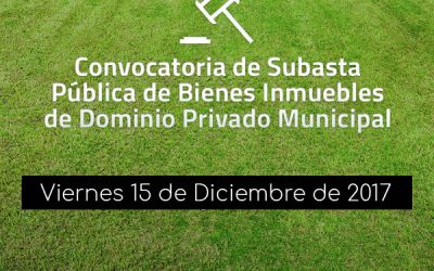 Segunda Subasta de Inmuebles