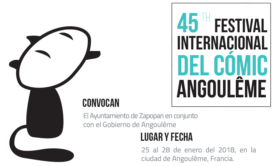 Convocatoria para el 45th Festival Internacional del Cómic Angoulême