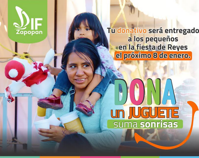 Invita Zapopan a donar juguetes para la población infantil