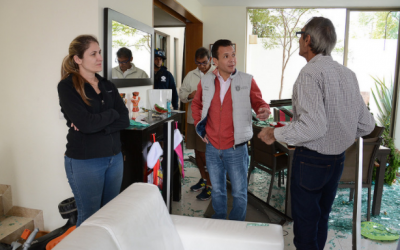 Brinda Zapopan apoyo a familias afectadas por explosión en el Fraccionamiento Solares