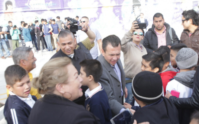 Entrega Zapopan pavimentación con concreto hidráulico en La Palmita