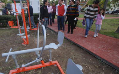 Entrega Zapopan gimnasio al aire libre para fomentar la actividad física de los vecinos de Prados Vallarta