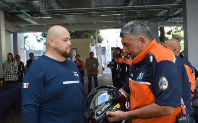 Salud Zapopan fortalece la seguridad de paramédicos motorizados