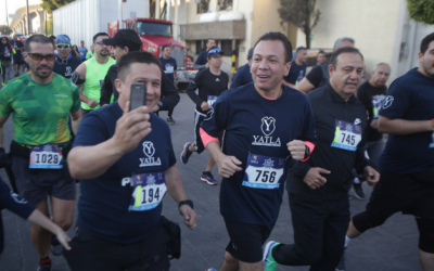 Pablo Lemus participa en la Quinta Carrera 5K y 10K Día del Policía Zapopan 2018