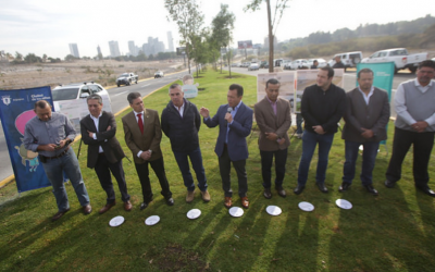 Zapopan concluye forestación en el camellón de avenida Universidad