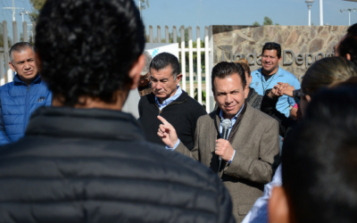 Entrega Zapopan pavimentación con concreto hidráulico de la calle Magnolias en la colonia Paseos del Briseño