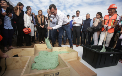 Arranca construcción de la unidad Cruz Verde en la zona de carretera a Colotlán