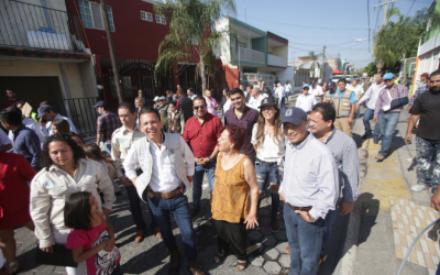 ‘Enchúlate Zapopan’ realiza mejoramiento urbano en El Batán