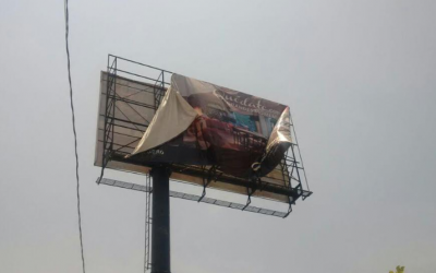 Clausura Zapopan predio por instalación de anuncio espectacular irregular