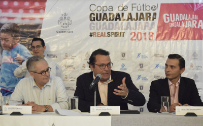 Presentan la Copa de fútbol Guadalajara Guadalajara 2018