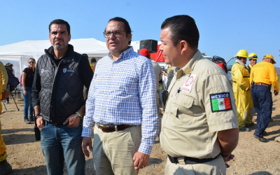 Controlan incendio 100 por ciento en Bosque La Primavera