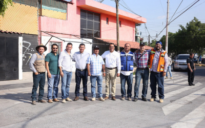 Presenta Zapopan pavimentación de vialidades en la colonia Ex Hacienda la Mora