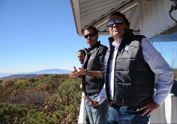 Supervisa Zapopan labores de brigadistas forestales en la torre de vigilancia El Nejahuete