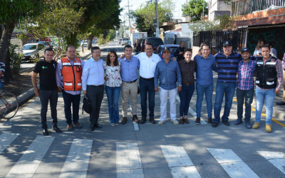 Presenta Zapopan pavimentación con concreto hidráulico de avenida Prolongación Acueducto