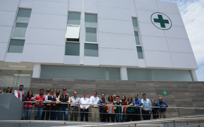 Supervisa Zapopan construcción de la Unidad Cruz Verde en Villas de Guadalupe