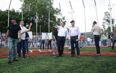 Supervisa Zapopan rehabilitación de la Unidad Deportiva Paseos del Sol