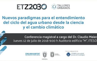 El ciclo del agua, tema central del tercer taller urbano organizado por ONU-Habitat para la ETZ2030