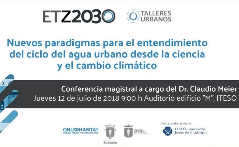 El ciclo del agua, tema central del tercer taller urbano organizado por ONU-Habitat para la ETZ2030