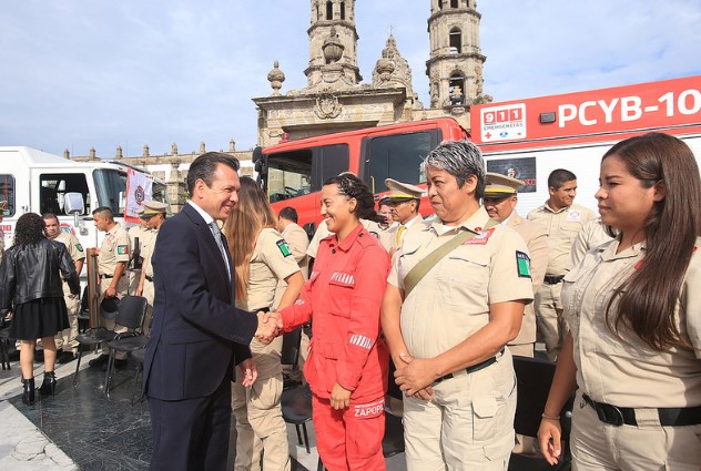 Tenemos la mejor Coordinación Municipal de Bomberos del país: Pablo Lemus