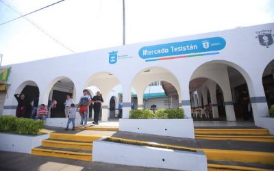 Entrega Zapopan rehabilitación del Mercado Municipal Tesistán
