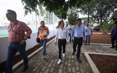 Entrega Zapopan, Ciudad de los Niños, la renovación integral de la unidad deportiva La Tuzanía