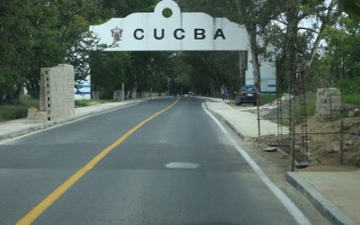 Entregan recuperación del caminamiento hacia el acceso sur del CUCBA