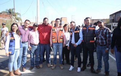 Dignifica Zapopan infraestructura vial y pluvial en colonia La Magdalena