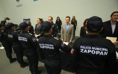 Egresan 131 cadetes de la Policía de Zapopan