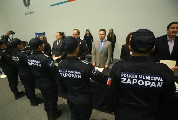 Egresan 131 cadetes de la Policía de Zapopan