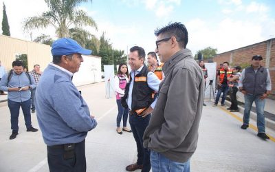 Dignifica Zapopan infraestructura vial y peatonal en la colonia El Fresno
