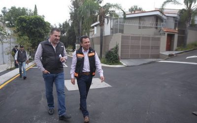 Entrega Zapopan recuperación de Callejón del Conde en Villa Universitaria