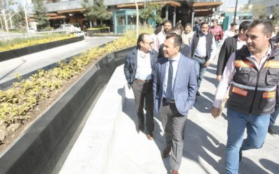 Transforma Zapopan zona de Andares con espacios seguros para el peatón