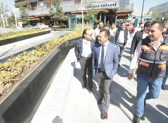 Transforma Zapopan zona de Andares con espacios seguros para el peatón