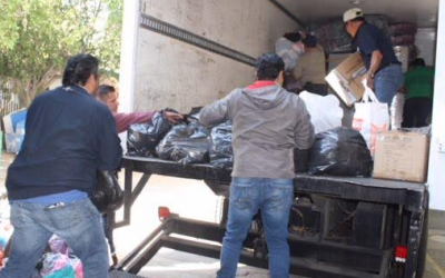 DIF Zapopan envía 6.2 toneladas de acopio a los afectados de Nayarit