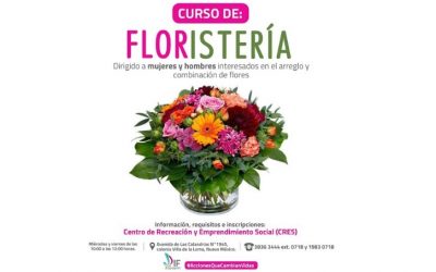 DIF Zapopan impartirá curso de floristería en Villa de la Loma