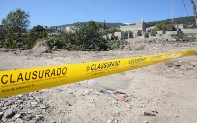 Combate Zapopan tiraderos clandestinos de escombro en zonas naturales