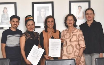 Reafirma DIF Zapopan acciones a favor de mujeres purépechas y firma convenio con el Centro Integral de Moda y Estilo, A.C.