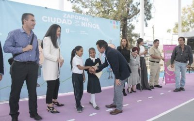 Lleva Zapopan, Ciudad de los Niños, programa Escuelas con Estrella a la colonia Mariano Otero