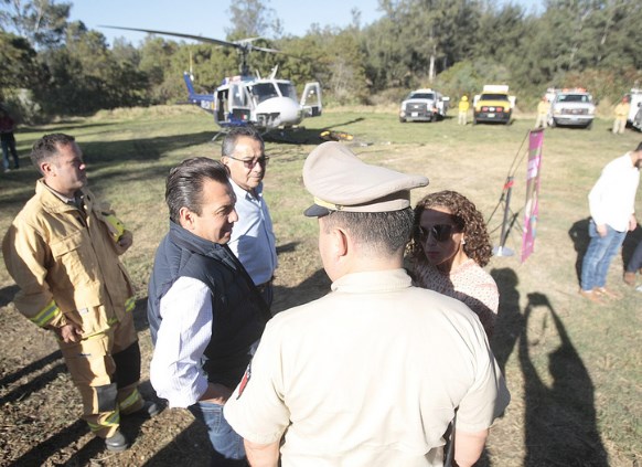 Presenta Zapopan el helicóptero ‘Tláloc’ para la temporada de estiaje 2019