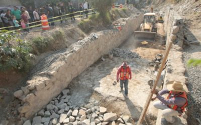 Supervisa Pablo Lemus obras de protección previas al temporal de lluvias