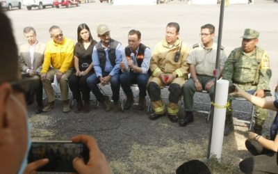 Presenta 85 por ciento de avance contención del incendio en La Primavera