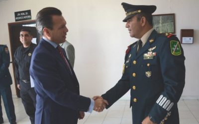Asiste Pablo Lemus a bienvenida para jóvenes que cumplirán con el Servicio Militar Nacional