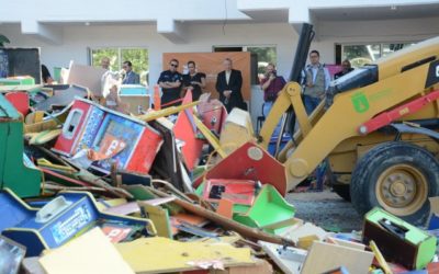 Destruye Zapopan 206 máquinas de azar