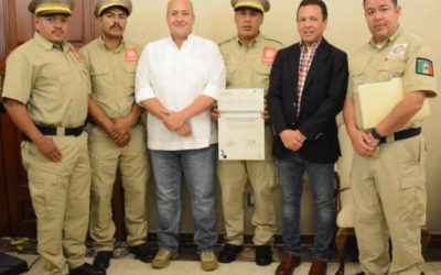 Participa Pablo Lemus en reconocimiento a brigadistas forestales