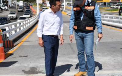Con antelación, terminan trabajos en nodo vial de Patria y Acueducto