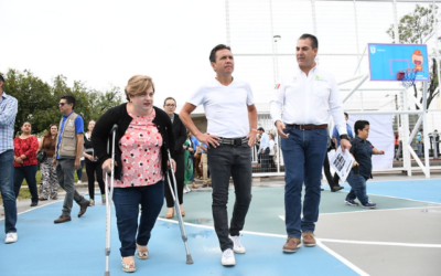 Entrega Zapopan primera etapa de intervención en unidad deportiva Tepeyac Casino